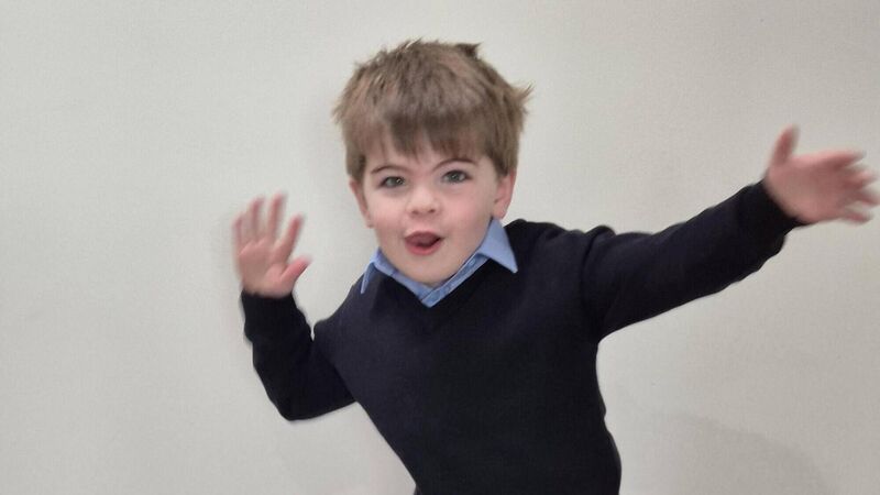 Julie Helen: My boy's first day at school Julie Helen: My boy's first day at school