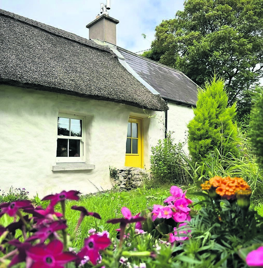 The Thatched Cottage at Walshtown. The Thatched Cottage at Walshtown.