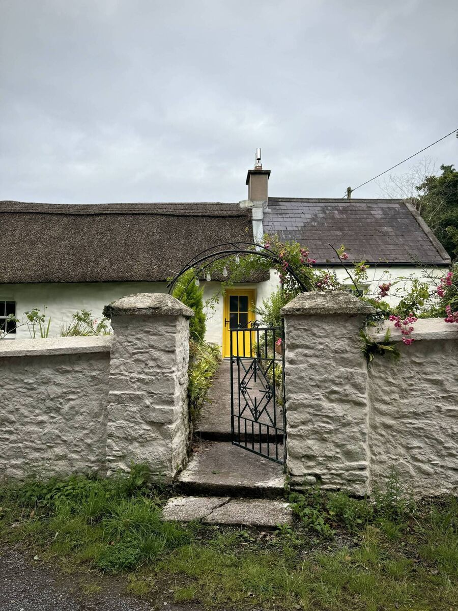 The patch to the cottage. The patch to the cottage.