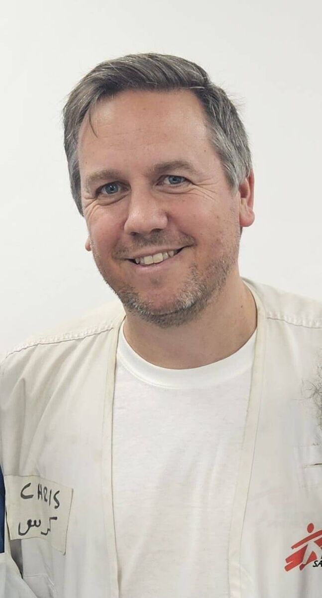 Dr Chris Hook, an English emergency doctor who works with Doctors Without Borders, or Médecins Sans Frontières (MSF), was working in Nasser hospital in Gaza earlier this summer.