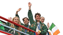 Pictures: Thousands turn out in Skibbereen to welcome home Olympic rowing heroes