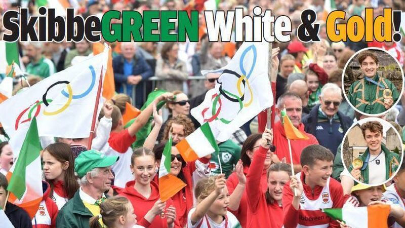Pictures: SkibbeGREEN WHITE & GOLD!  
