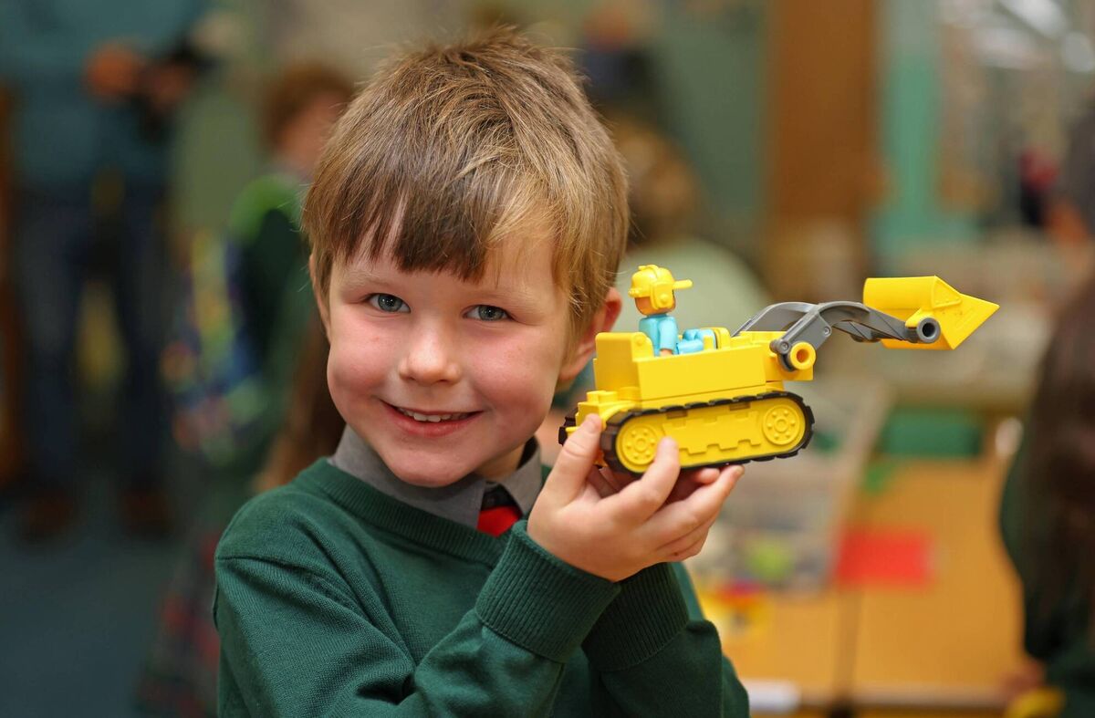 Pictured in class on his first day at school is, Arthur Martin, Junior Infants, during the first day at school, under the new patronage of Cork Education and Training Board (Cork ETB), at Kyle Community National School, Kyle, Youghal, Co. Cork. Picture: Jim Coughlan. 