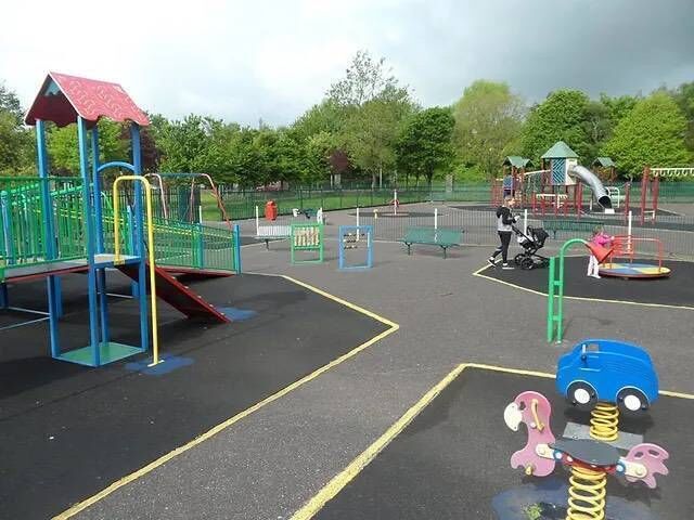 The current Carrigaline Playground. The current Carrigaline Playground.