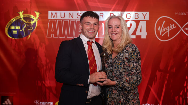 Calvin Nash named Munster Men's Player of the Year