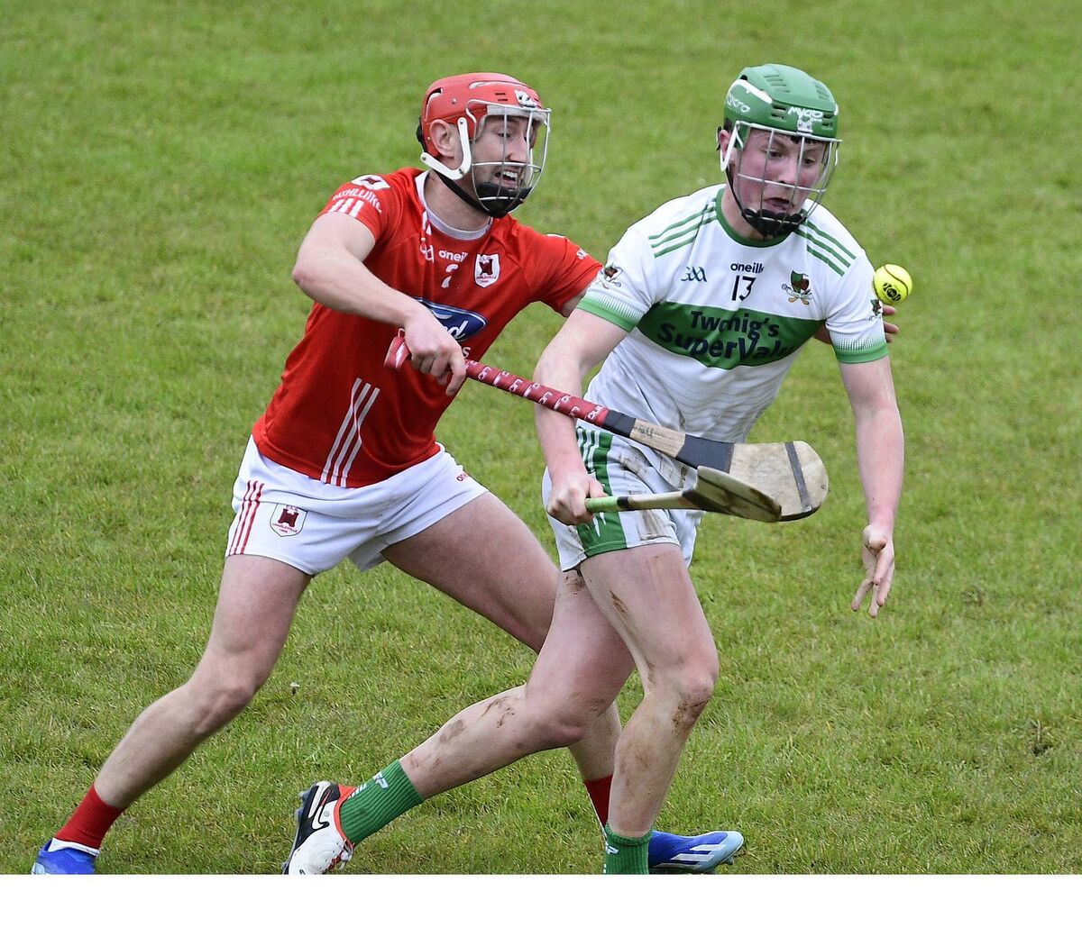 Kanturk's Brian Healy is challenged by Brian O'Connell of Charleville during the RedFM Hurling League Division 1 game earlier this year - the sides clash again on Sunday. Picture: John Tarrant Kanturk's Brian Healy is challenged by Brian O'Connell of Charleville during the RedFM Hurling League Division 1 game earlier this year - the sides clash again on Sunday. Picture: John Tarrant