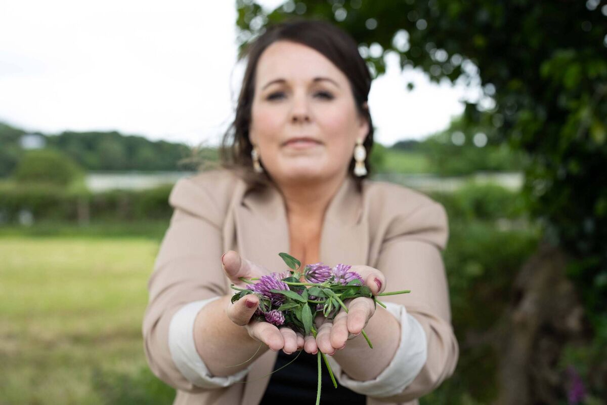 Sinead O'Keeffe of Cork's Red Clover Farm. Sinead O'Keeffe of Cork's Red Clover Farm.