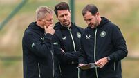Republic of Ireland Training Session and Press Conference