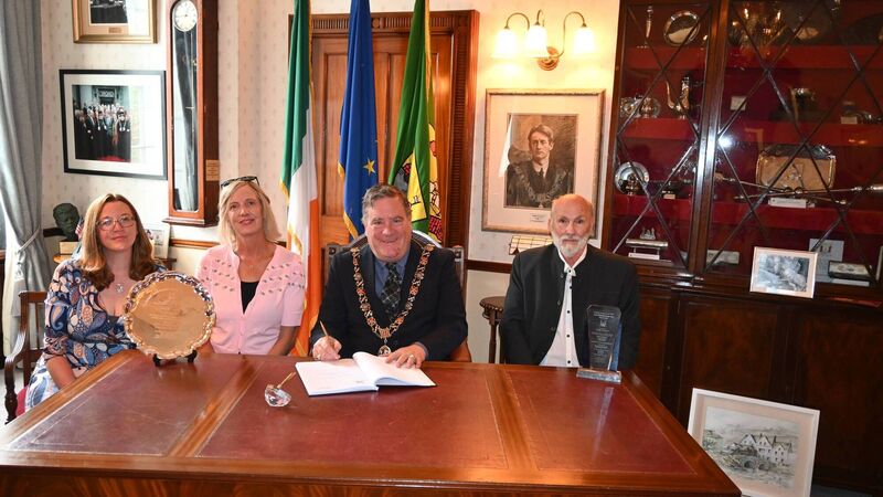 Work and passion of Cork's Tom Foley and late Alf McCarthy recognised by Lord Mayor Work and passion of Cork's Tom Foley and late Alf McCarthy recognised by Lord Mayor