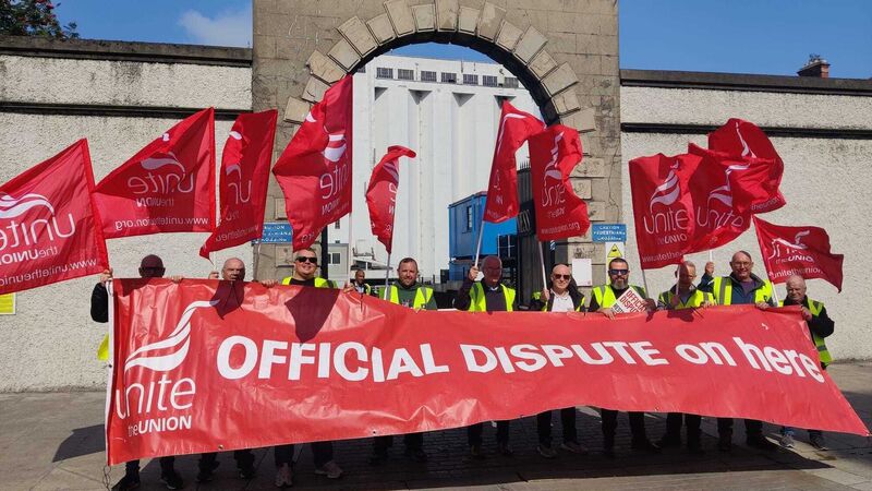 Plumbers and welders among construction site workers in travel allowances strike