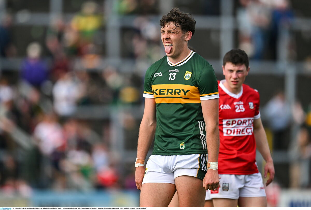 David Clifford of Kerry after the win over Cork at Fitzgerald Stadium back in April. Picture: Brendan Moran/Sportsfile