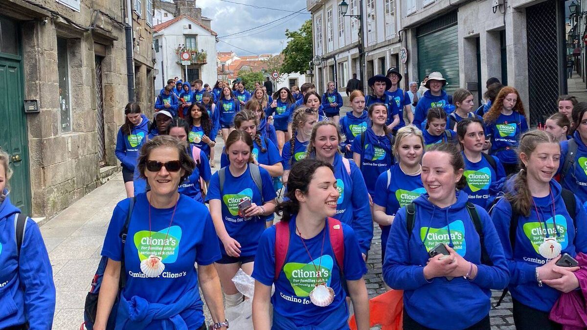 Cork students help raise almost €130k through 'Camino for Cliona' walk