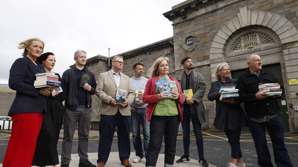 Cork Prison inmates gifted books to mark Culture Night