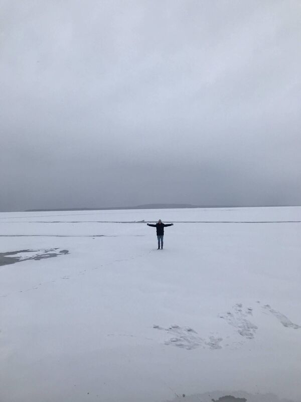  Barry O’Connor enjoying the Canadian winter in Toronto, Canada