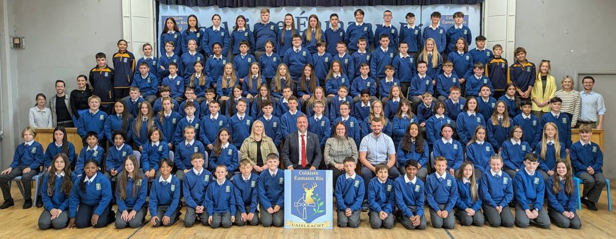 New first year students were welcomed to Coláiste Éamann Rís recently.