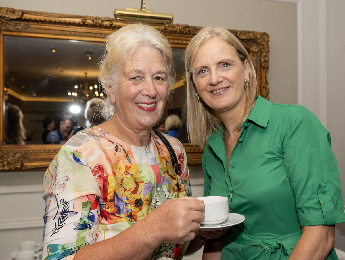 Iris Anderson, McCarthy Insurance Group, left and Olive Kingston, Standard Life. Picture: Brian Lougheed