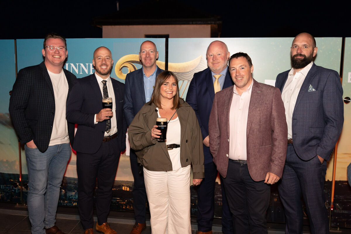 Max Yuill, Terry O’Connell, Derek Daly, Inez O’Callaghan, Jack Quirke, Colin Kenny and Bryan Bradley, Diageo at the programme launch of the Guinness Cork Jazz Festival yesterday. Picture: Darragh Kane. Max Yuill, Terry O’Connell, Derek Daly, Inez O’Callaghan, Jack Quirke, Colin Kenny and Bryan Bradley, Diageo at the programme launch of the Guinness Cork Jazz Festival yesterday. Picture: Darragh Kane.