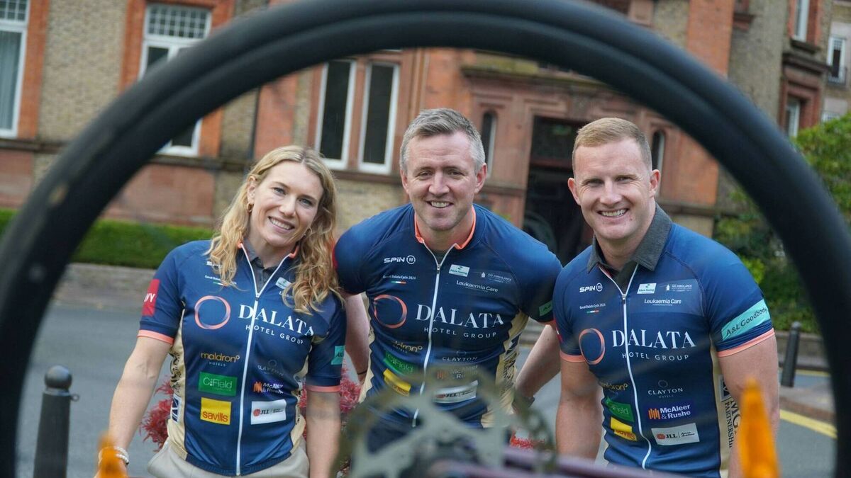 1,100km charity cycle takes on Patrick’s Hill