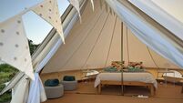 Cork's Great Escapes: Enjoy island life in a luxury bell tent