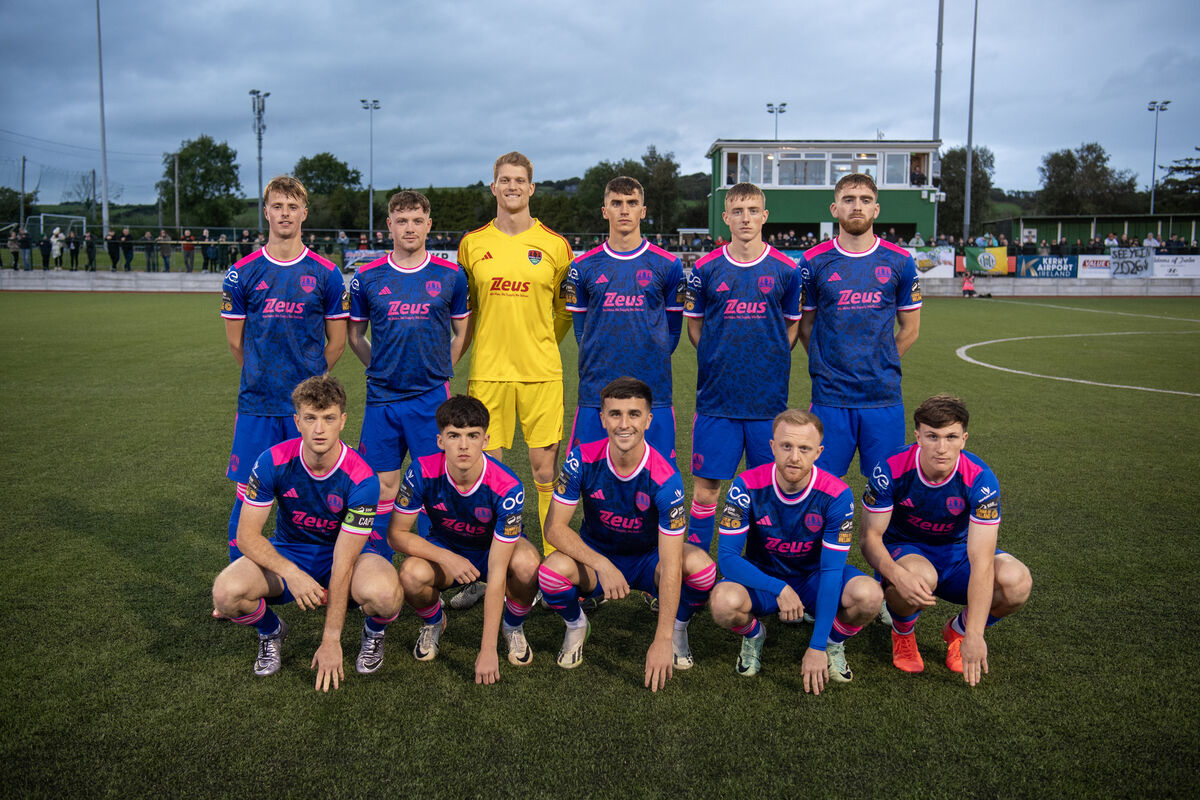 The Cork City team before facing Kerry at Mounthawk Park. Picture: Domnick Walsh The Cork City team before facing Kerry at Mounthawk Park. Picture: Domnick Walsh