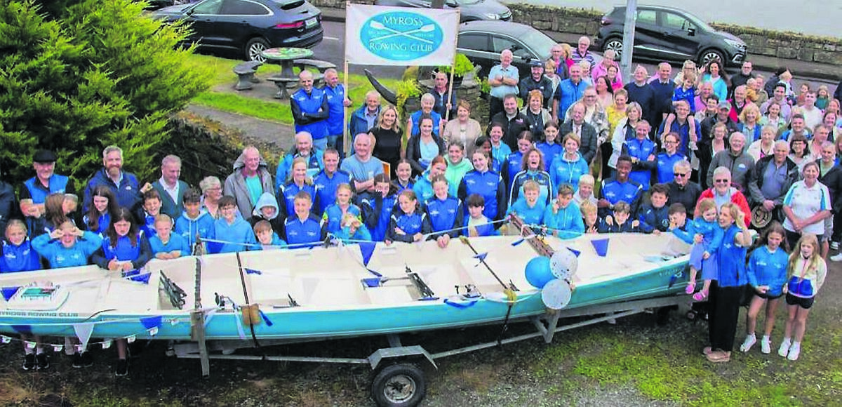 Myross Rowing Club is a major marine sporting part of life in the Union Hall community.