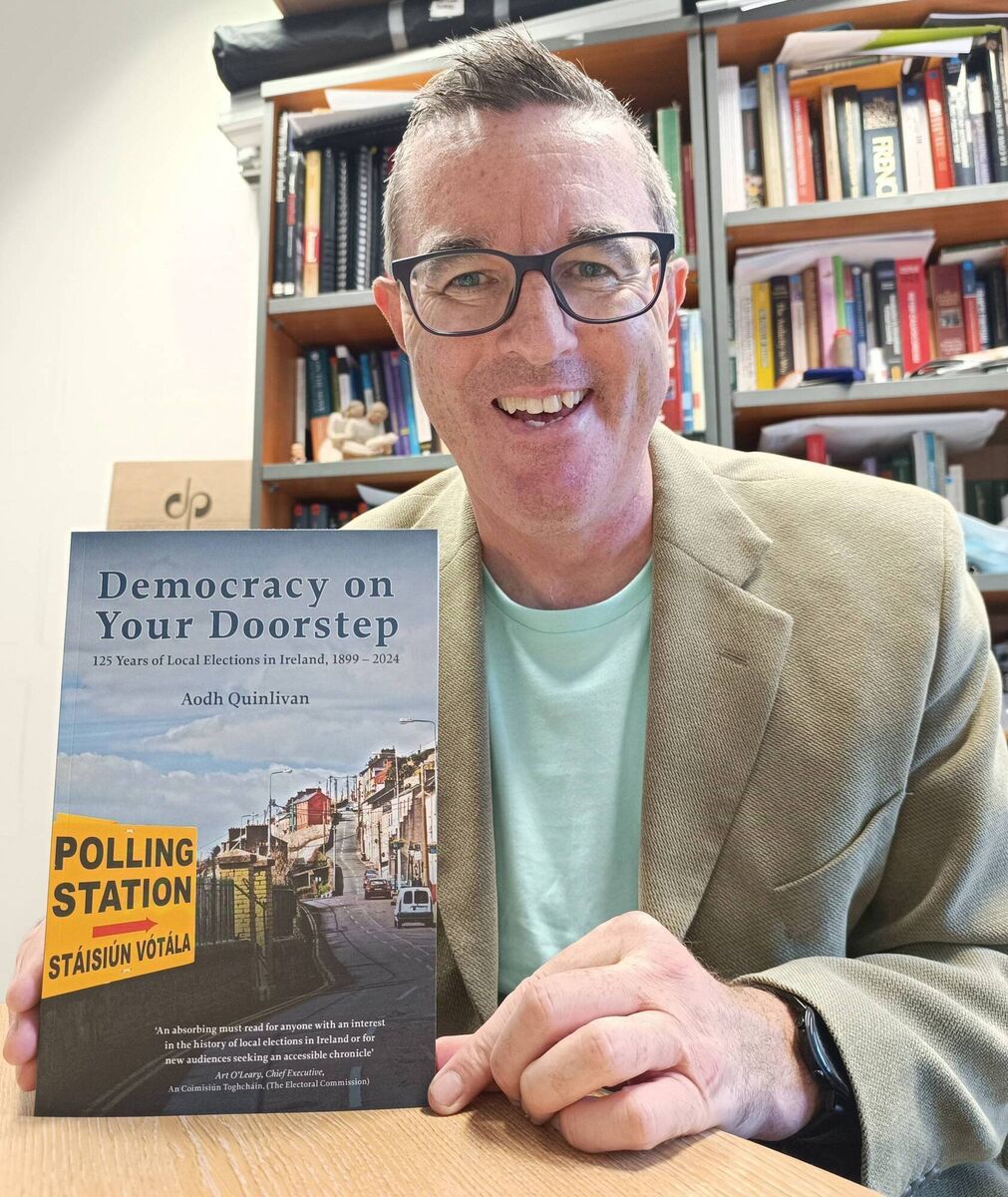 The book, Democracy on Your Doorstep, is the 10th book written by Dr Aodh Quinlivan. The book, Democracy on Your Doorstep, is the 10th book written by Dr Aodh Quinlivan.