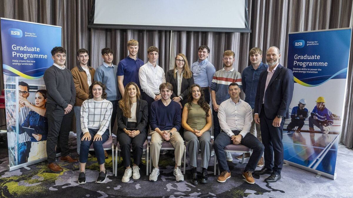 Cork graduates among 100 selected for ESB Graduate Development Programme