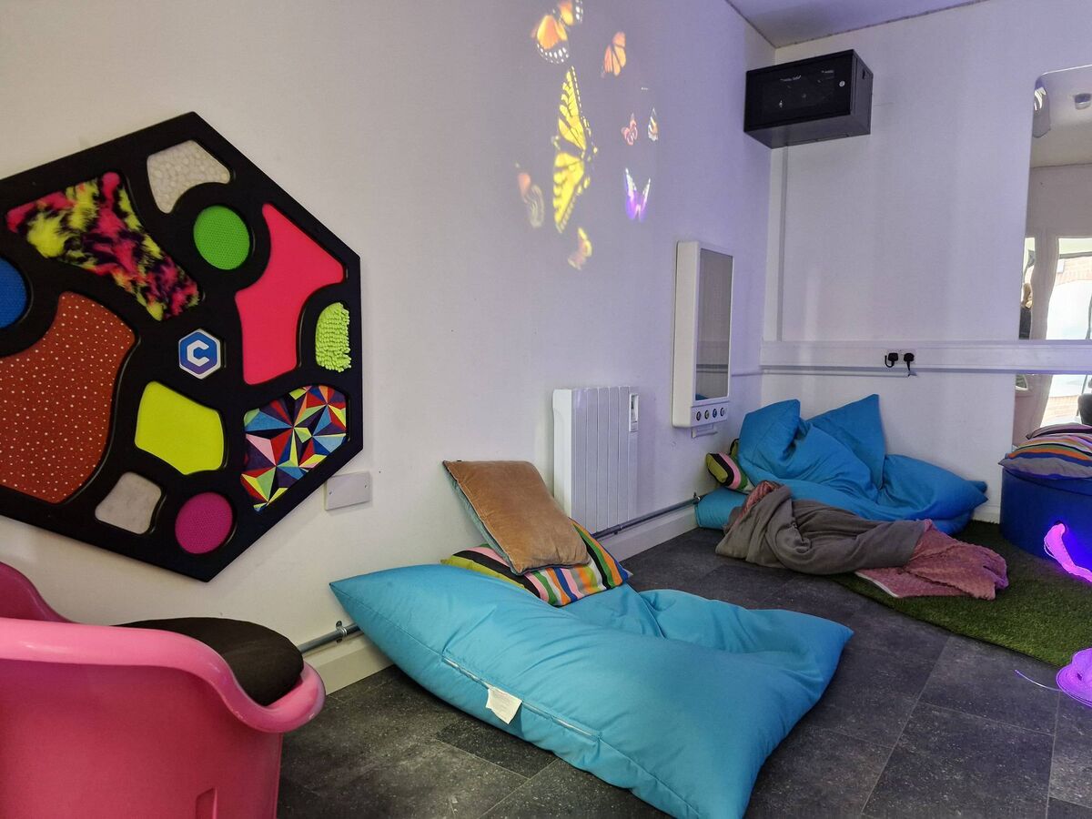 The school's sensory room ensures that students with autism get to experience calmness in a world that can sometimes seem overwhelming. The school's sensory room ensures that students with autism get to experience calmness in a world that can sometimes seem overwhelming.