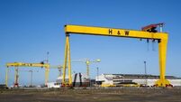 North's First and deputy First Minister to meet union over Harland and Wolff jobs