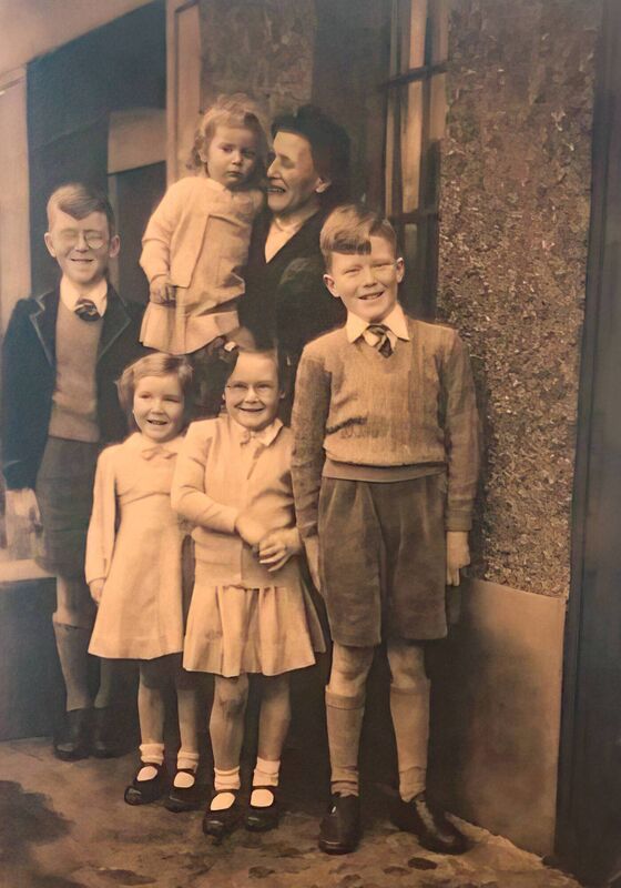 The Cronin family at the Park View Hotel. Pictured were Denis, Patricia, their mum, Angela, Rosemary and Brian. Picture supplied by Brian Cronin