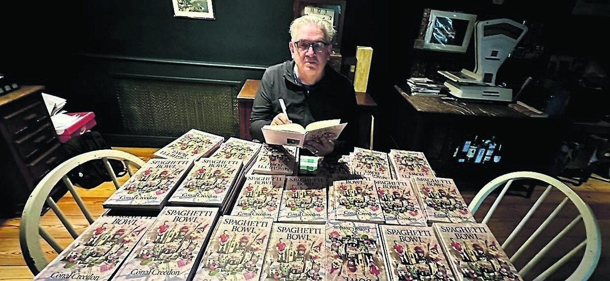 Cónal Creedon’s new book, Spaghetti Bowl, an anthology of mostly previously published essays