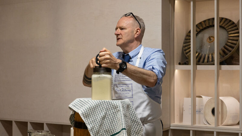 My Weekend: I work every Saturday performing butter making demonstrations at Cork museum