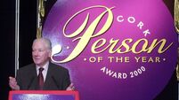 Gay Byrne to be honoured at Cork Person of the Year awards