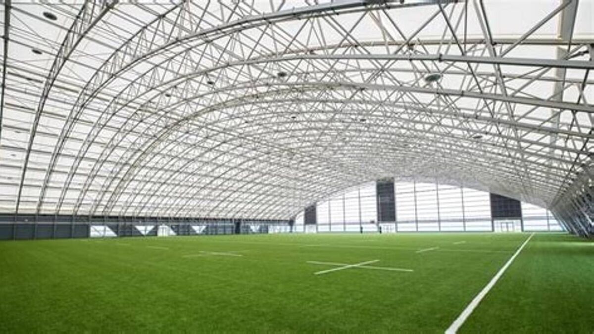 The indoor playing area will be the first of its kind in the region and while it will be fully lit for use after dark, it will have a transparent roof to maximise natural lighting. The indoor playing area will be the first of its kind in the region and while it will be fully lit for use after dark, it will have a transparent roof to maximise natural lighting.