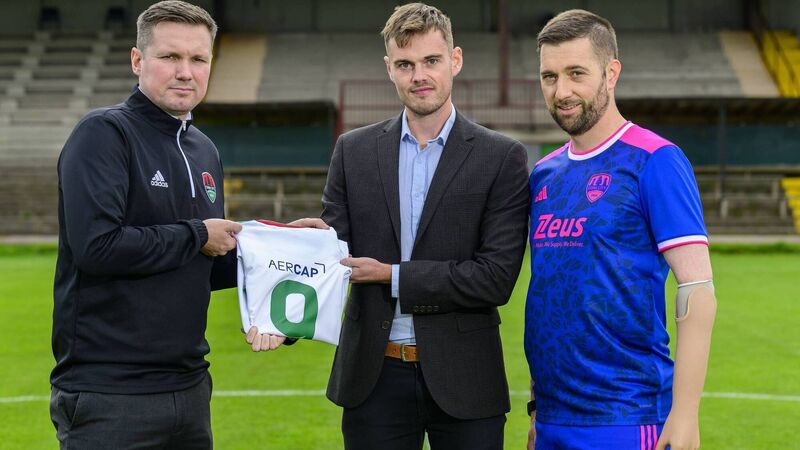 AerCap sponsor Cork City FC amputee team as they head to Italy AerCap sponsor Cork City FC amputee team as they head to Italy