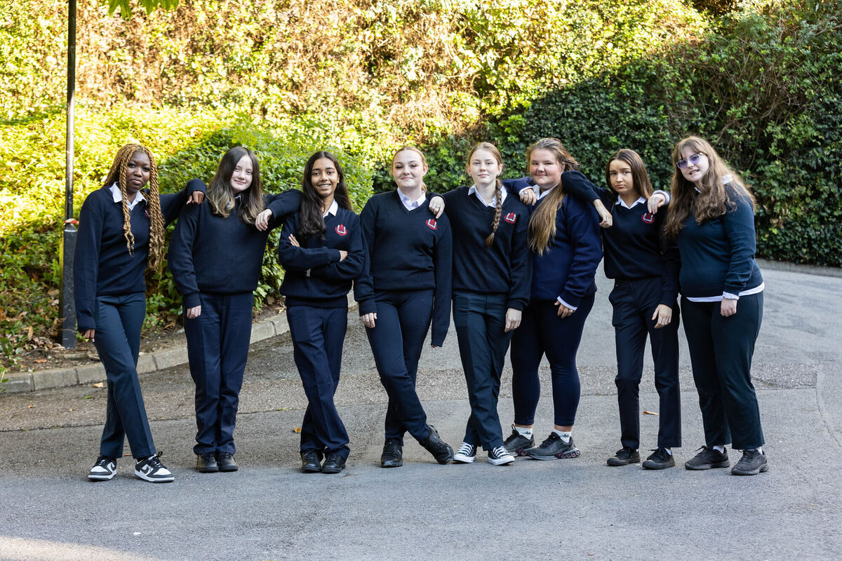 Myoren Tadjoa, Casey O’Connor, Yeanica D’Souza, Jade Green, Alicia Seery, Sylvanna Hourigan, Mylie O’Callaghan, and Danielle Walshe from St Vincent’s Secondary School at the LEO studenteEnterprise programme induction day in the Clayton Silver Springs Hotel. Picture: Darragh Kane
Myoren Tadjoa, Casey O’Connor, Yeanica D’Souza, Jade Green, Alicia Seery, Sylvanna Hourigan, Mylie O’Callaghan, and Danielle Walshe from St Vincent’s Secondary School at the LEO studenteEnterprise programme induction day in the Clayton Silver Springs Hotel. Picture: Darragh Kane