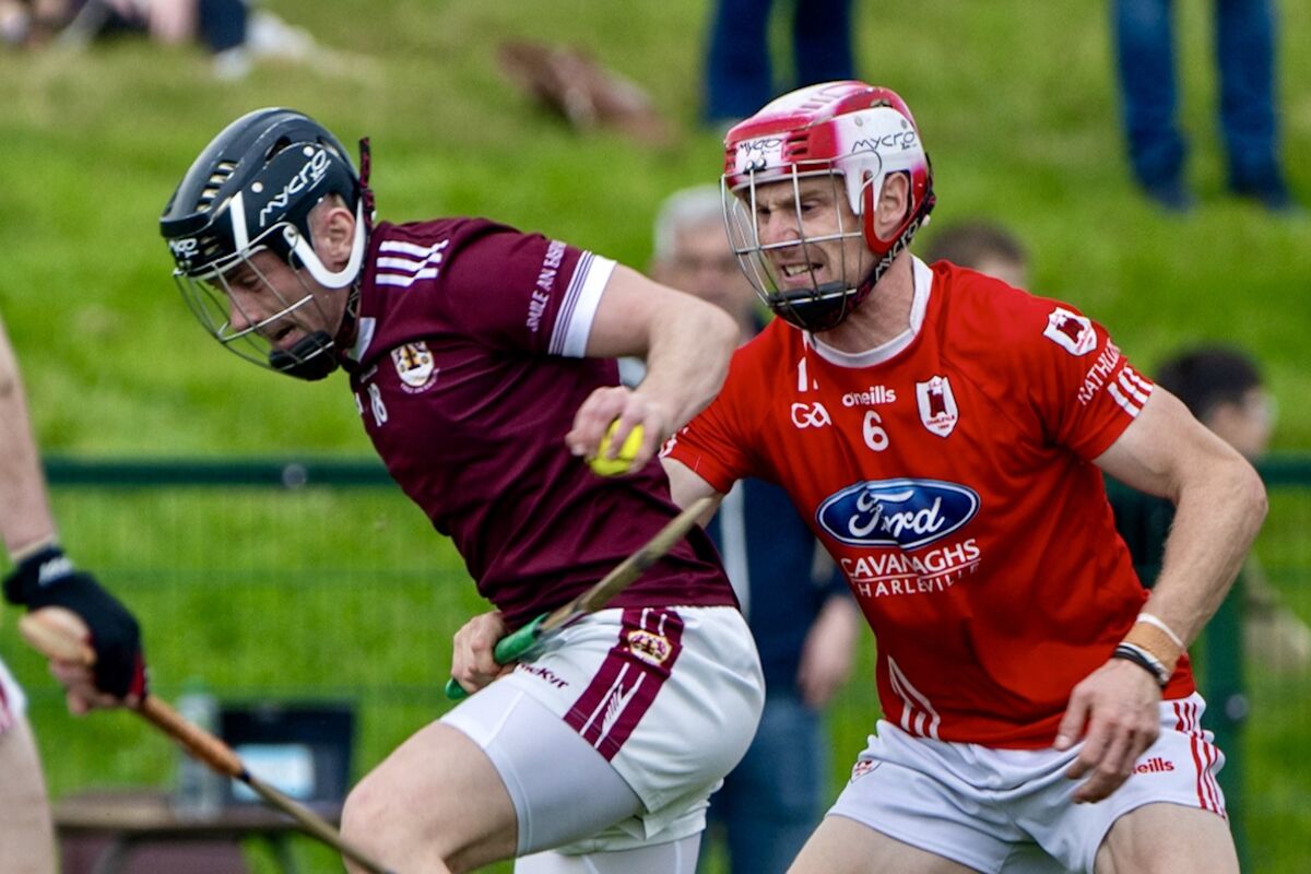 Bishopstown’s David Quaide is chased down by Charleville’s Daniel O’Flynn. Picture: Chani Anderson Bishopstown’s David Quaide is chased down by Charleville’s Daniel O’Flynn. Picture: Chani Anderson