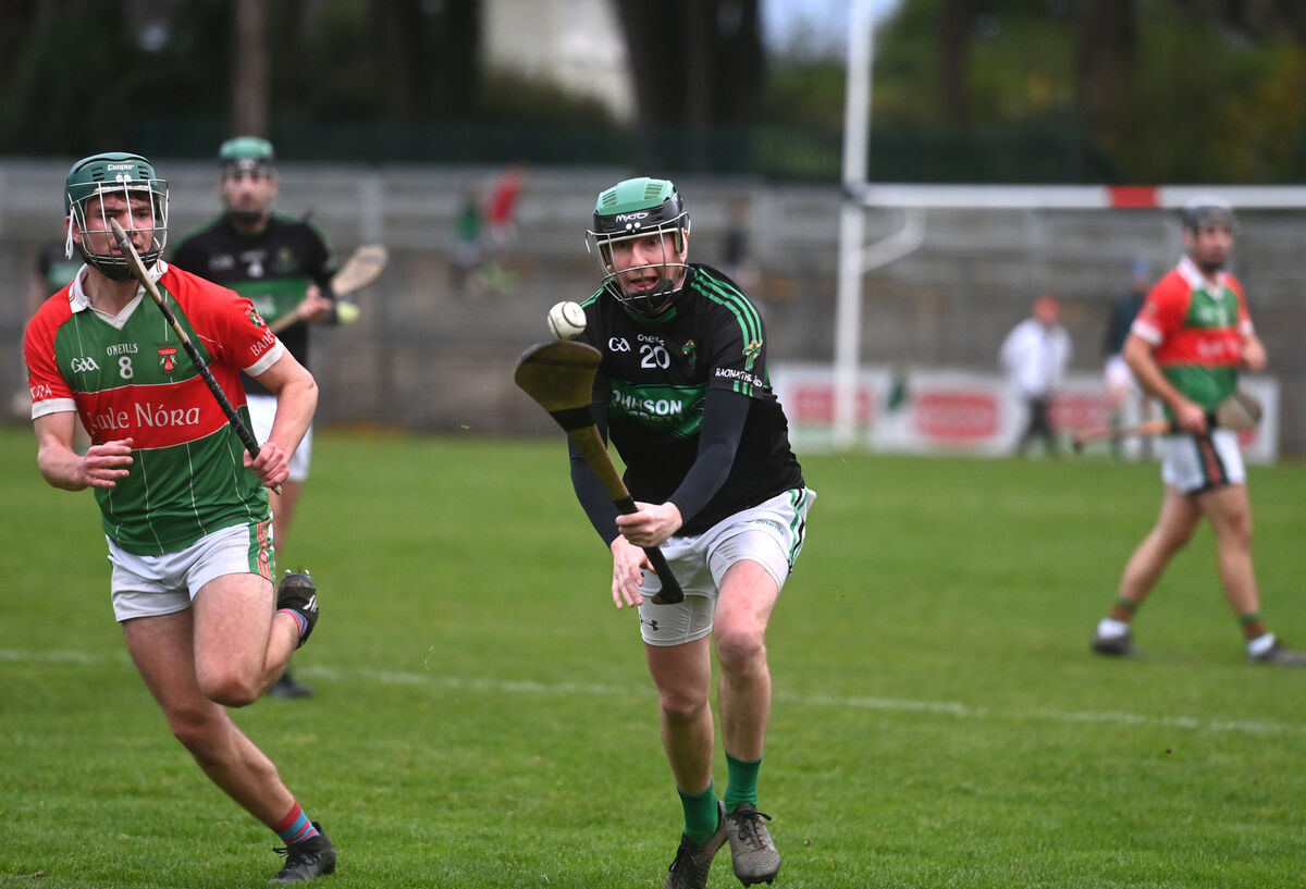 Eric Dilloughery scored a vital goal in Nemo Rangers' victory over Glen Rovers. Picture: Larry Cummins Eric Dilloughery scored a vital goal in Nemo Rangers' victory over Glen Rovers. Picture: Larry Cummins