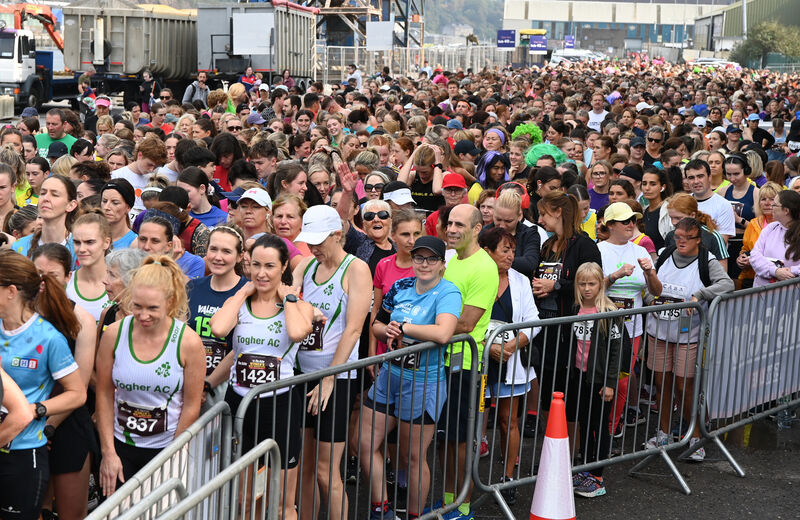 Participants taking part in The Echo Women's Mini Marathon. Picture: Eddie O'Hare
