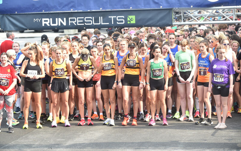 Participants taking part in The Echo Women's Mini marathon. Picture: Eddie O'Hare Participants taking part in The Echo Women's Mini marathon. Picture: Eddie O'Hare