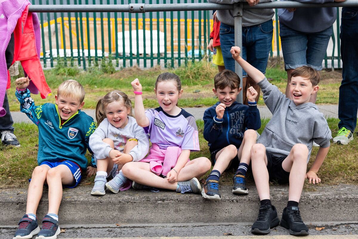 Conor , Kate, Aoife O'Callaghan, and Brandon and Arthur Gash, pictured at The 43rd Echo Women's Mini Marathon 2024, which took place on Sunday 22nd September. Picture: Michael O'Sullivan/OSM PHOTO Conor , Kate, Aoife O'Callaghan, and Brandon and Arthur Gash, pictured at The 43rd Echo Women's Mini Marathon 2024, which took place on Sunday 22nd September. Picture: Michael O'Sullivan/OSM PHOTO