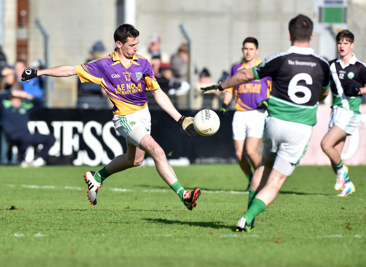 Gabriel Rangers Mark Cronin in action against Shamrocks' during the Cork County JAFC final in 2016. Picture: Eddie O'Hare