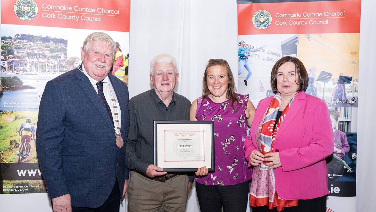 Cork towns and villages clean up at Council anti-litter awards