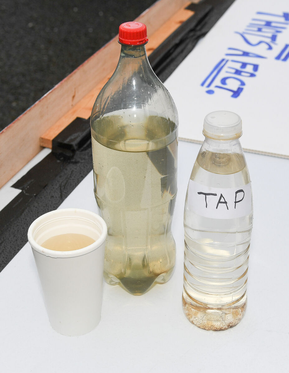  Water samples supplied by local residents at Mount Farran.