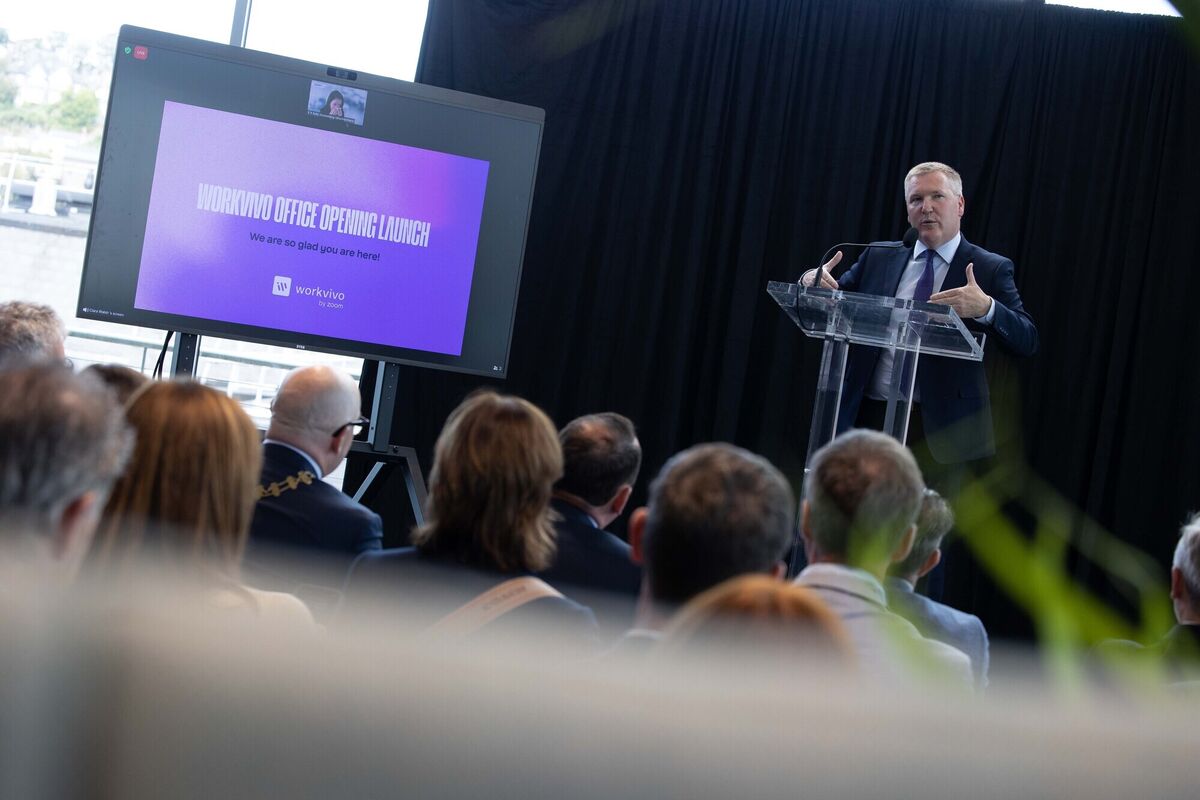 European Commissioner-Designate for Democracy, Justice and the Rule of Law, Michael McGrath at the launch. Picture:Clare Keogh
