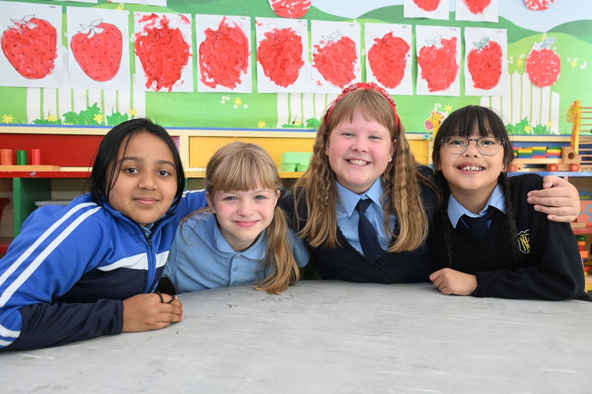 From left, Tabassum Alam, Andrea Livakovic, Mia Claire and Kaya Cybulska. Picture Dan Linehan