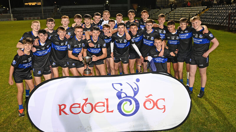 Sarsfields withstand Glen Rovers fight back to win U16 Premier 1 HC title