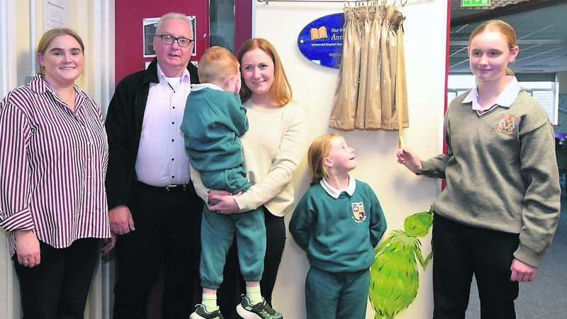 Cork school salutes memory of teacher Cork school salutes memory of teacher