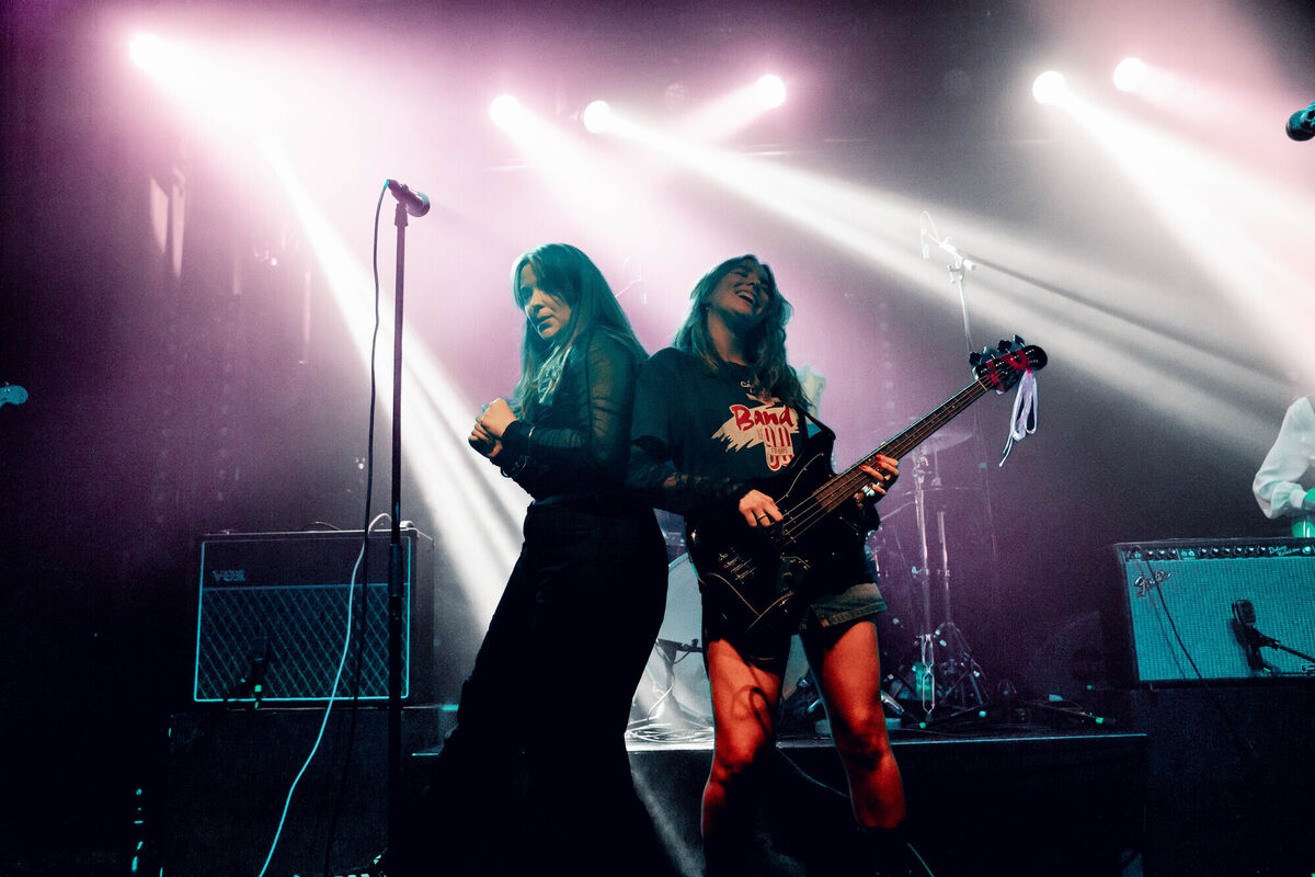 Lucy Dolan and Zoe Callanan of Iris take centre stage at Cyprus Avenue.