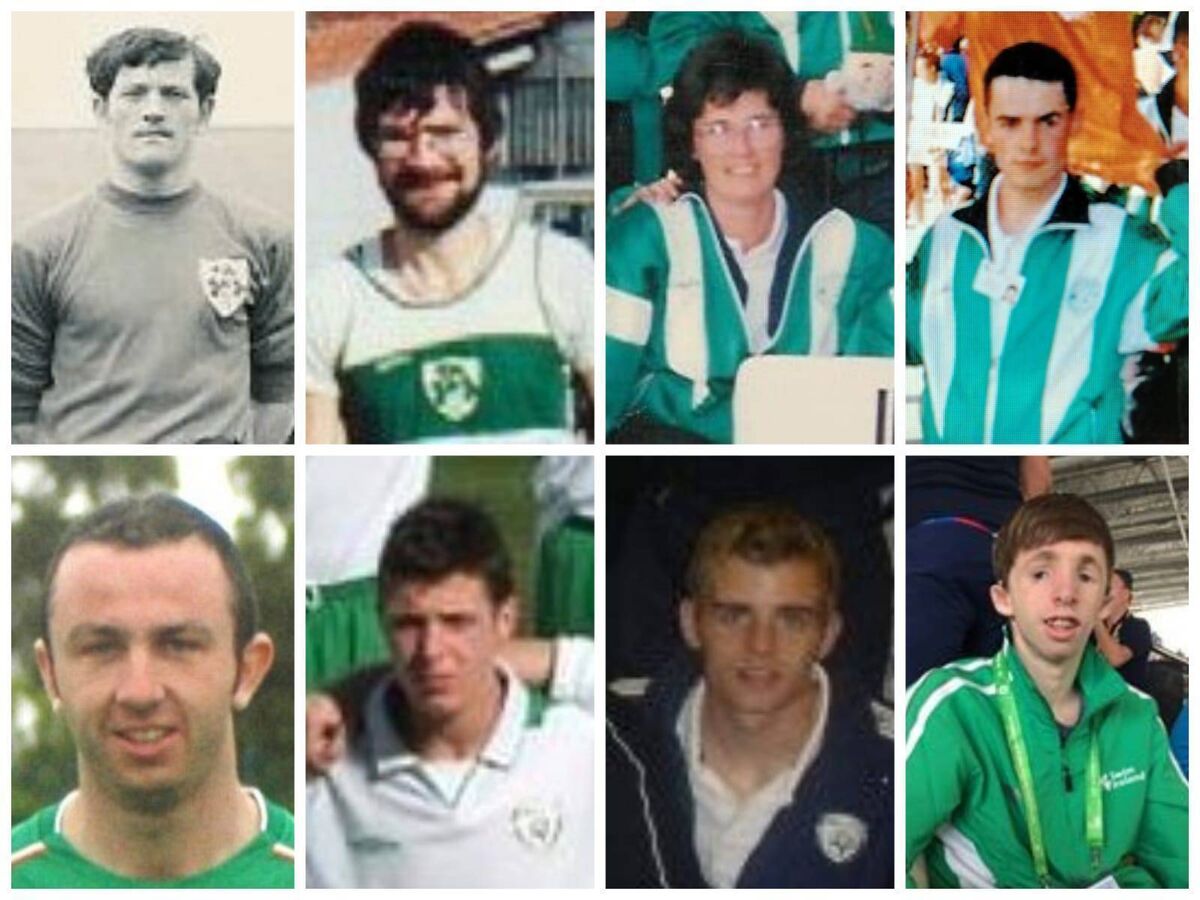 Eight of Cork's Deaflympians, John O'Connor, Richard O'Mahony, Patricia Breen, Desmond Murphy, Paul O'Callaghan, Eoin Burns, Christopher Corcoran and Liam Kelleher. Eight of Cork's Deaflympians, John O'Connor, Richard O'Mahony, Patricia Breen, Desmond Murphy, Paul O'Callaghan, Eoin Burns, Christopher Corcoran and Liam Kelleher.